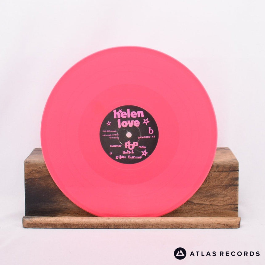 Helen Love - Summer Pop Punk Pop - Hot Pink 10" Vinyl Record - EX/EX