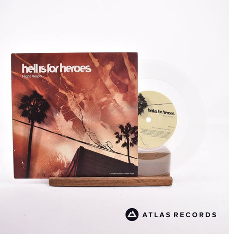 Hell Is For Heroes Night Vision 7" Vinyl Record - Front Cover & Record