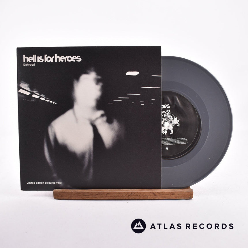 Hell Is For Heroes Retreat 7" Vinyl Record - Front Cover & Record