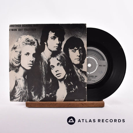 Hello Another School Day 7" Vinyl Record - Front Cover & Record