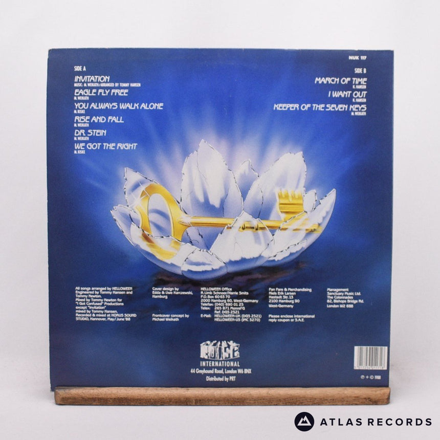 Helloween - Keeper Of The Seven Keys (Part II) - 1-A 1-B LP Vinyl Record - EX/EX