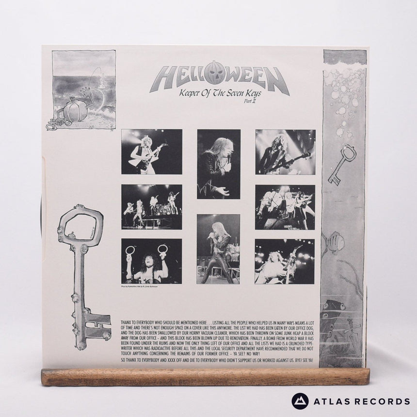 Helloween - Keeper Of The Seven Keys Part II - Gatefold LP Vinyl Record - NM/NM