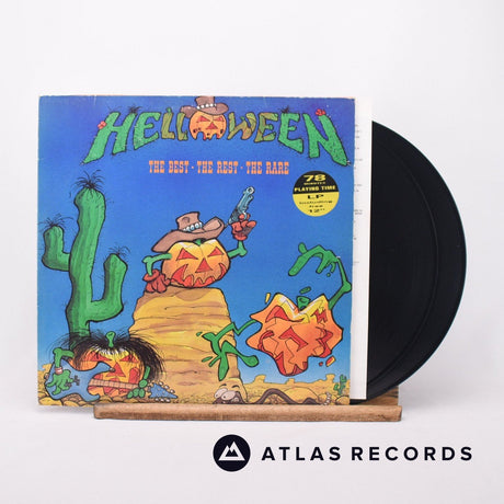 Helloween The Best - The Rest - The Rare LP + 12" Vinyl Record - Front Cover & Record