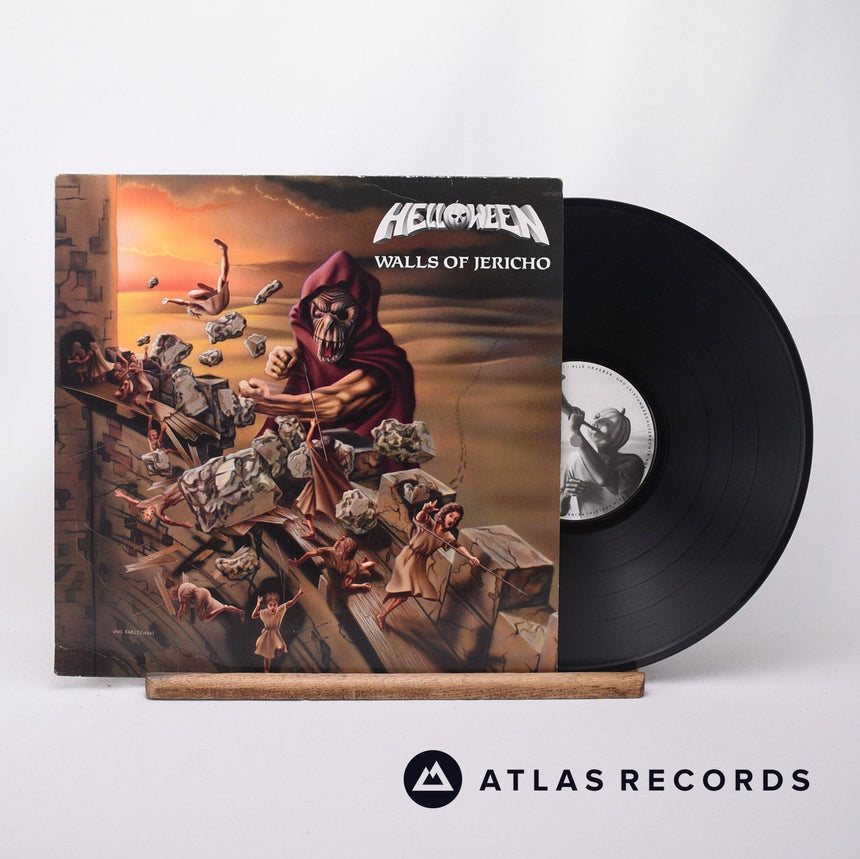 Helloween - Walls Of Jericho - First Press -A -B LP Vinyl Record - VG+/EX