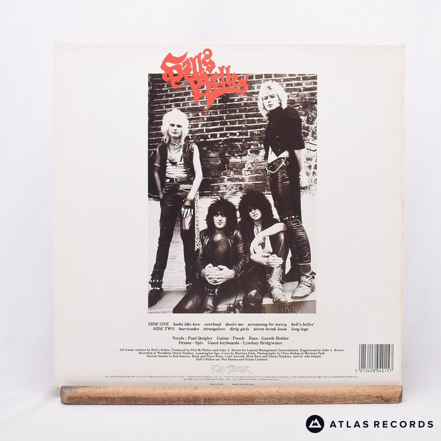 Hells Belles - Hells Belles - LP Vinyl Record - EX/EX