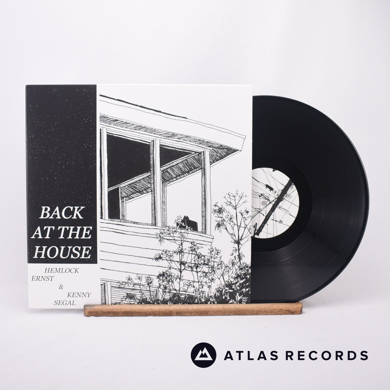 Hemlock Ernst Back At The House LP Vinyl Record - Front Cover & Record