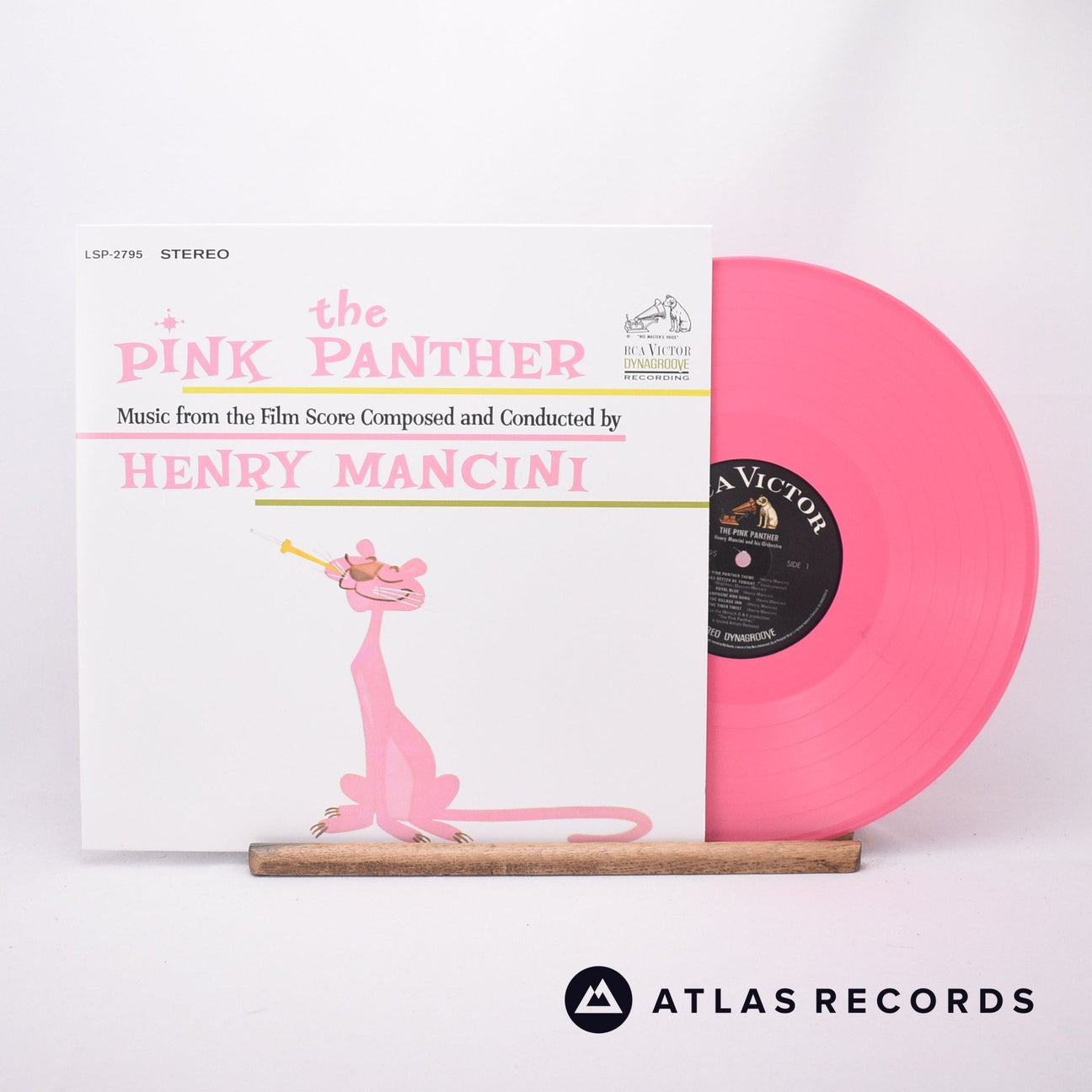 Henry Mancini The Pink Panther LP Vinyl Record - Front Cover & Record