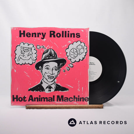 Henry Rollins Hot Animal Machine LP Vinyl Record - Front Cover & Record