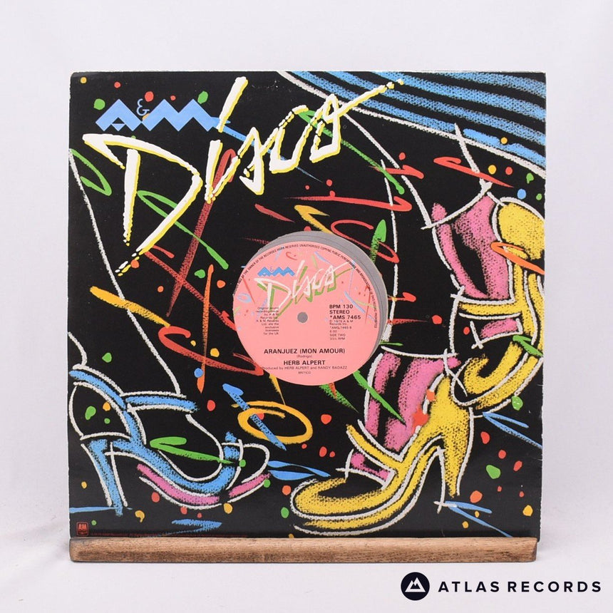 Herb Alpert - Rise - Die-Cut Sleeve Clear 12" Vinyl Record - EX/VG+