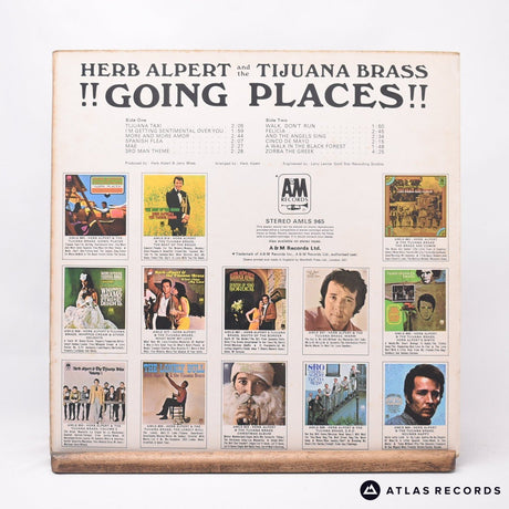 Herb Alpert & The Tijuana Brass - !!Going Places!! - LP Vinyl Record - VG+/NM