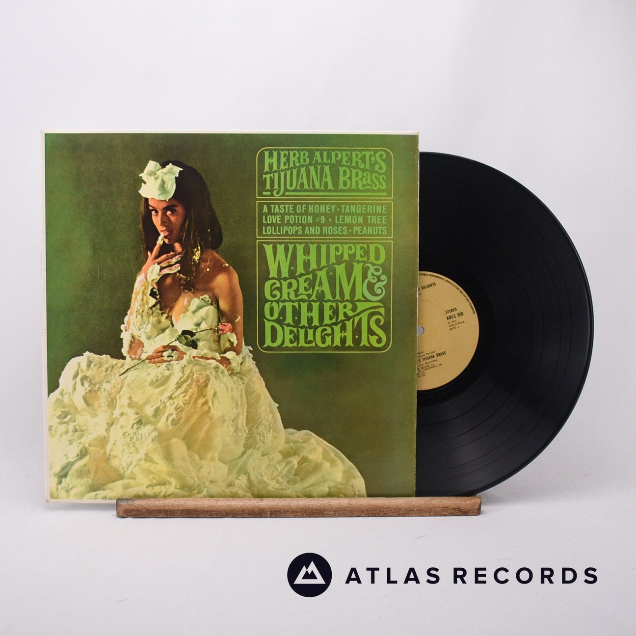 Herb Alpert & The Tijuana Brass Whipped Cream & Other Delights LP Vinyl Record - Front Cover & Record
