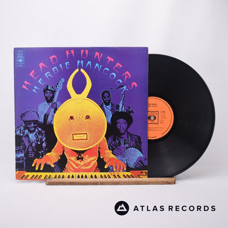 Herbie Hancock Head Hunters LP Vinyl Record - Front Cover & Record