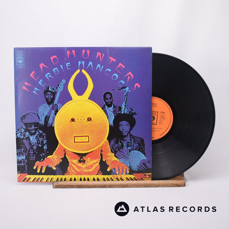 Herbie Hancock Head Hunters LP Vinyl Record - Front Cover & Record