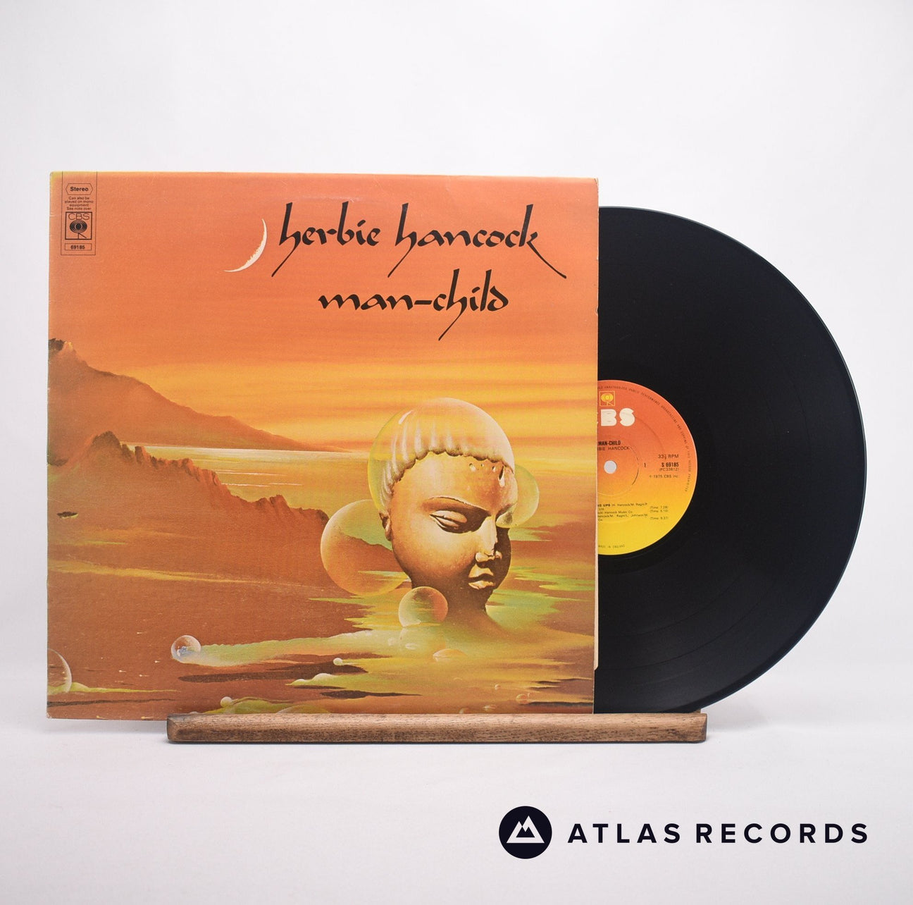 Herbie Hancock Man-Child LP Vinyl Record - Front Cover & Record