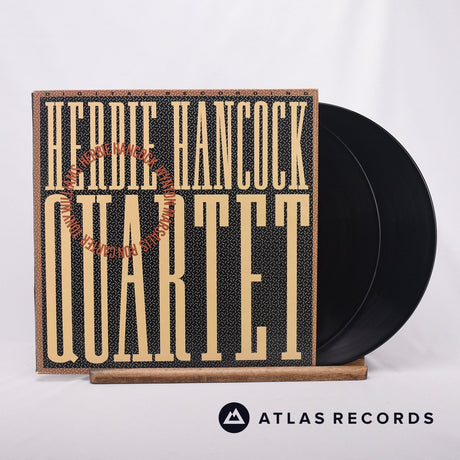 Herbie Hancock Quartet Double LP Vinyl Record - Front Cover & Record