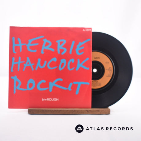 Herbie Hancock Rockit 7" Vinyl Record - Front Cover & Record