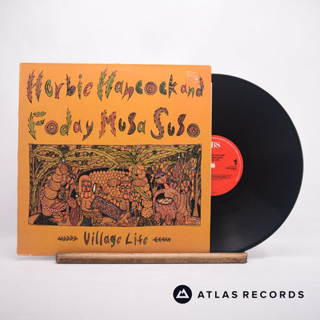 Herbie Hancock Village Life LP Vinyl Record - Front Cover & Record