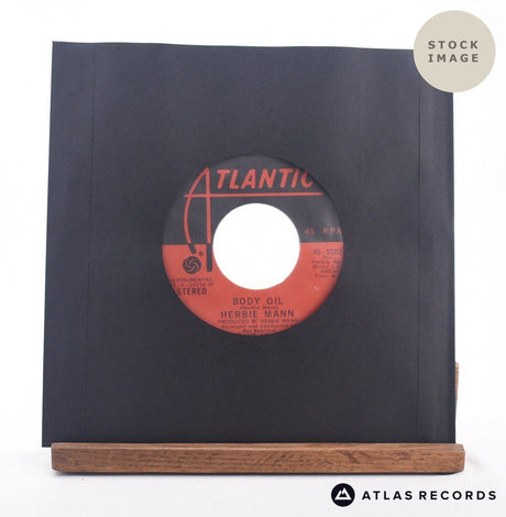 Herbie Mann Waterbed 7" Vinyl Record - Reverse Of Sleeve