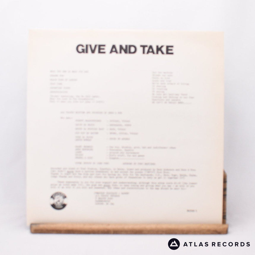 Here & Now - Give And Take - LP Vinyl Record - EX/EX