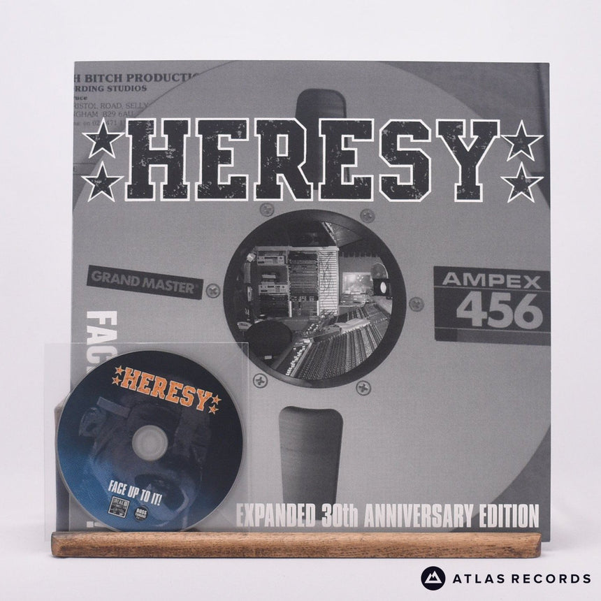 Heresy - Face Up To It! - LP + CD + 12" Vinyl Record