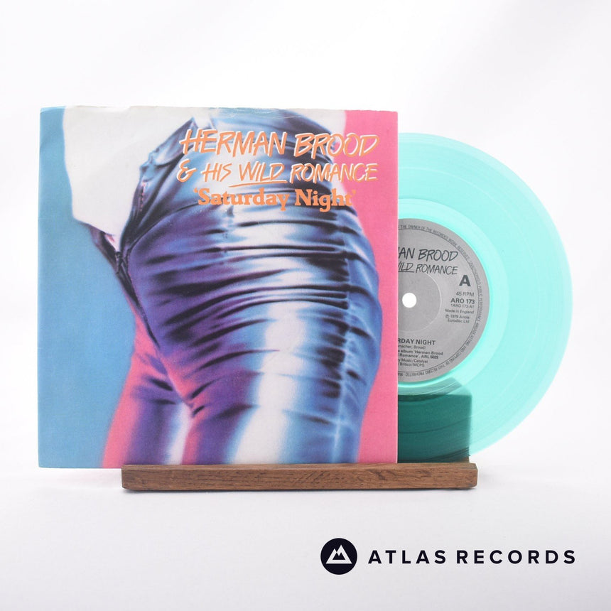 Herman Brood & His Wild Romance Saturday Night 7" Vinyl Record - Front Cover & Record