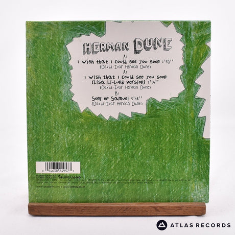 Herman Düne - I Wish That I Could See You Soon - Green 7" Vinyl Record - NM/NM
