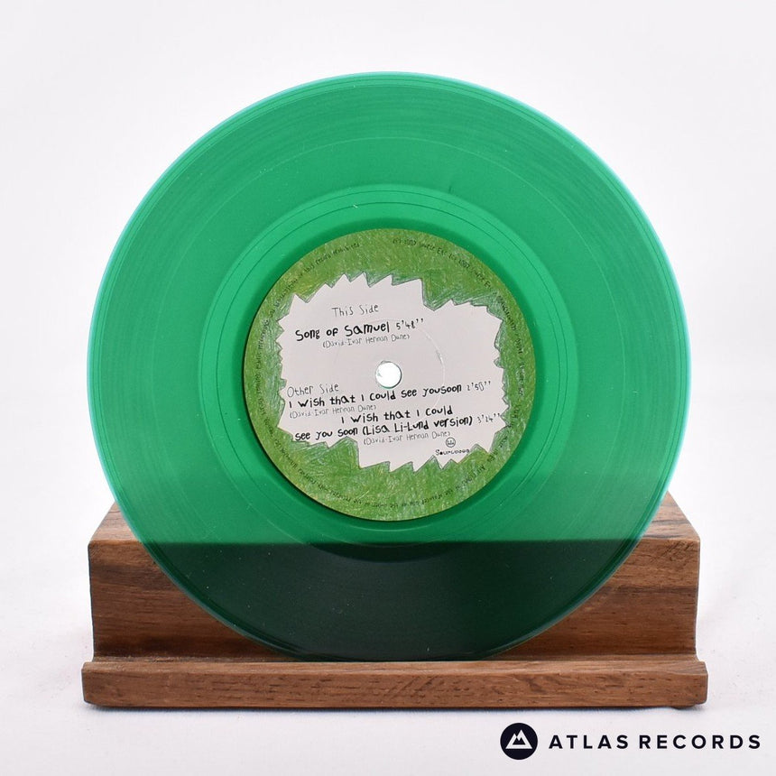 Herman Düne - I Wish That I Could See You Soon - Green 7" Vinyl Record - NM/NM