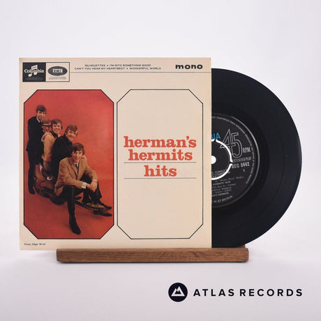 Herman's Hermits Herman's Hermits' Hits 7" Vinyl Record - Front Cover & Record