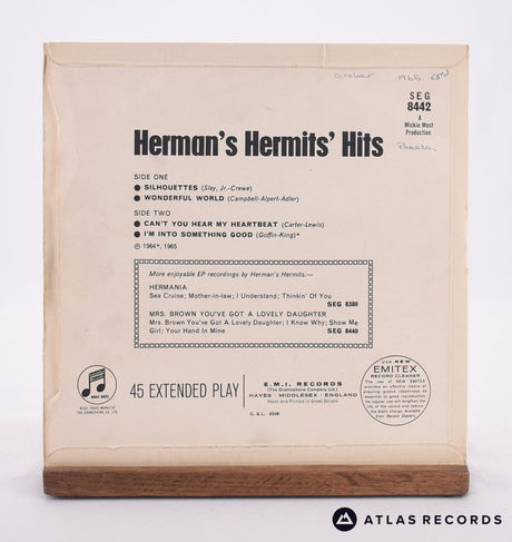 Herman's Hermits - Herman's Hermits' Hits - 7" EP Vinyl Record - EX/EX