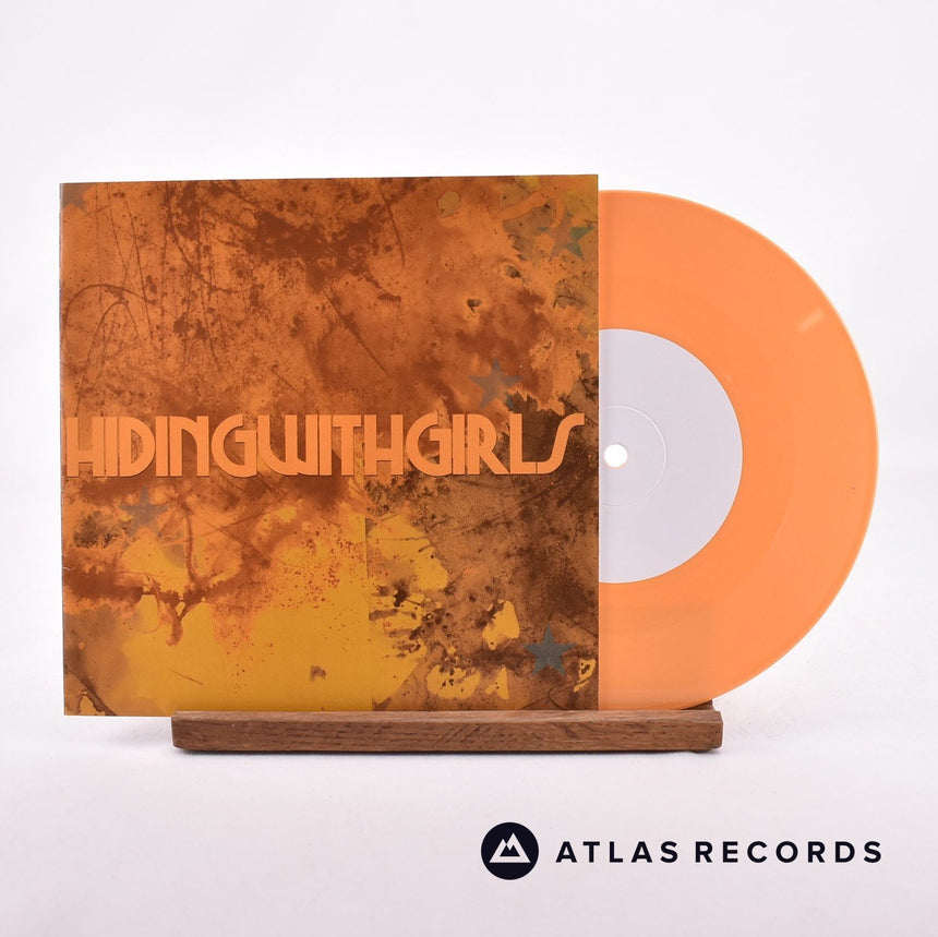Hiding With Girls The Stars Cascade 7" Vinyl Record - Front Cover & Record