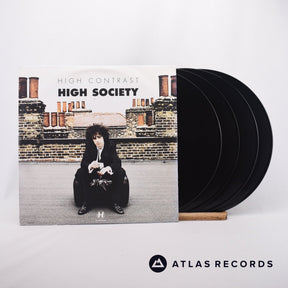 High Contrast High Society 4 x 12" Vinyl Record - Front Cover & Record