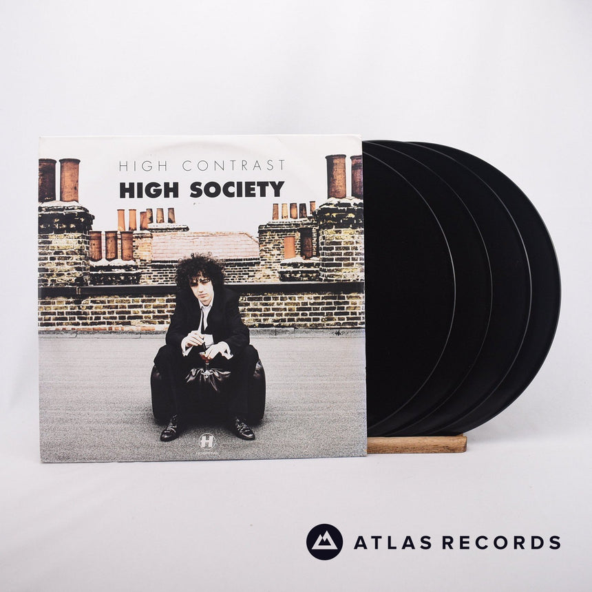 High Contrast High Society 4 x 12" Vinyl Record - Front Cover & Record