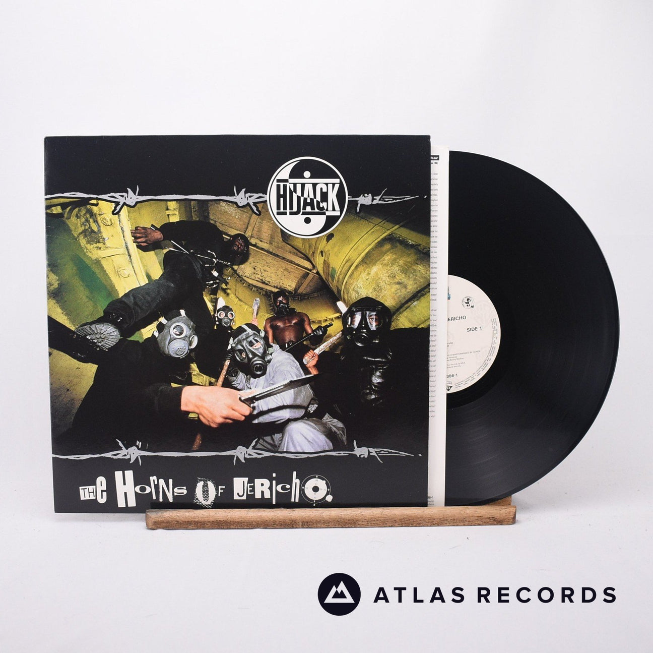 Hijack The Horns Of Jericho LP Vinyl Record - Front Cover & Record