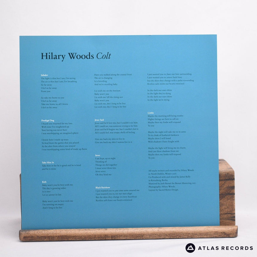 Hilary Woods - Colt - Cd Blue Marbled LP Vinyl Record - NM/NM