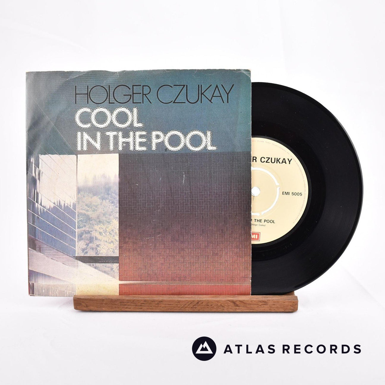 Holger Czukay Cool In The Pool 7" Vinyl Record - Front Cover & Record