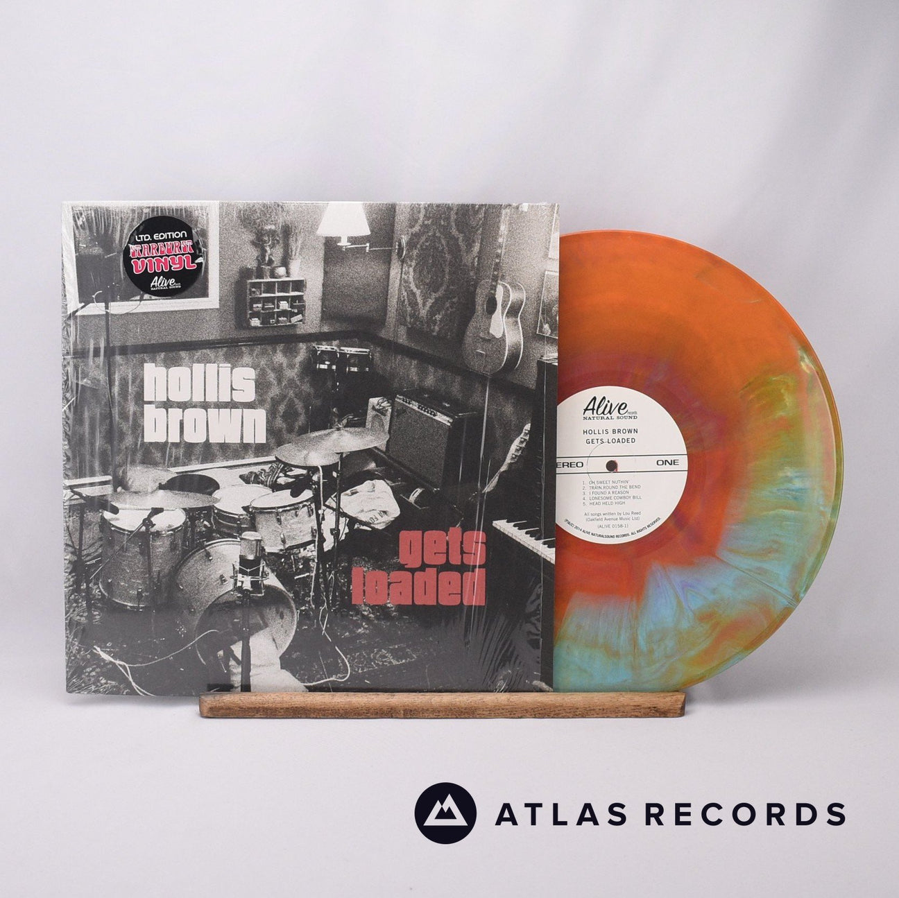 Hollis Brown Gets Loaded LP Vinyl Record - Front Cover & Record