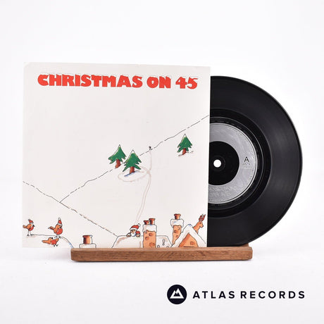 Holly And The Ivy's Christmas On 45 7" Vinyl Record - Front Cover & Record