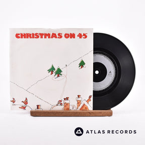 Holly And The Ivy's Christmas On 45 7" Vinyl Record - Front Cover & Record