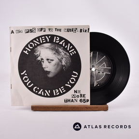 Honey Bane You Can Be You 7" Vinyl Record - Front Cover & Record