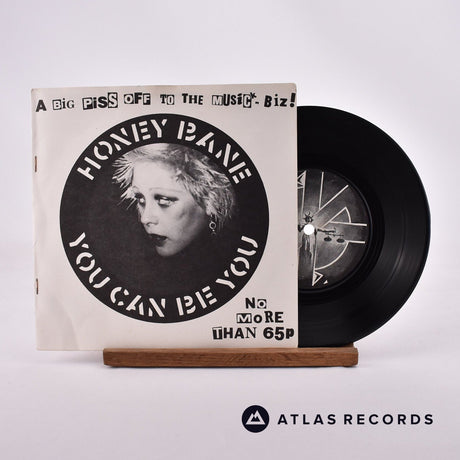 Honey Bane You Can Be You 7" Vinyl Record - Front Cover & Record