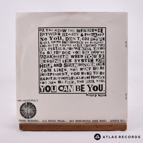 Honey Bane - You Can Be You - 7" Vinyl Record - EX/VG+