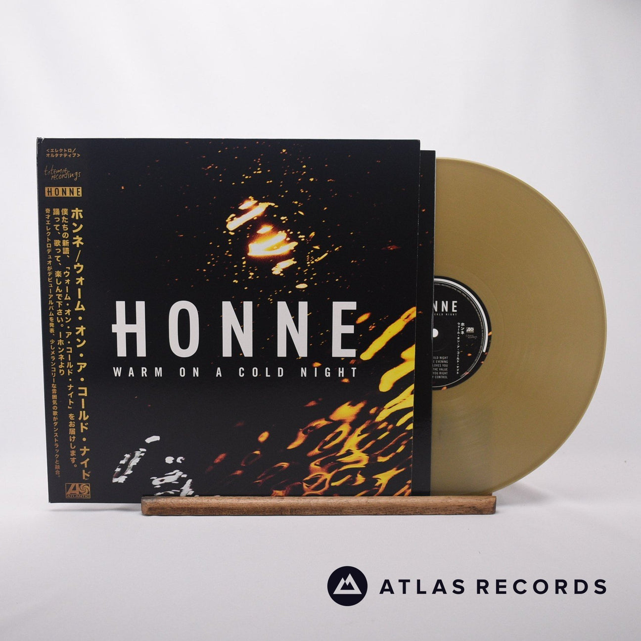 Honne Warm On A Cold Night LP Vinyl Record - Front Cover & Record