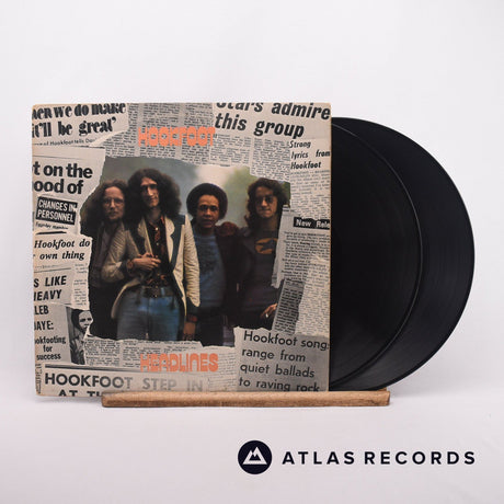 Hookfoot Headlines 2 x LP Vinyl Record - Front Cover & Record