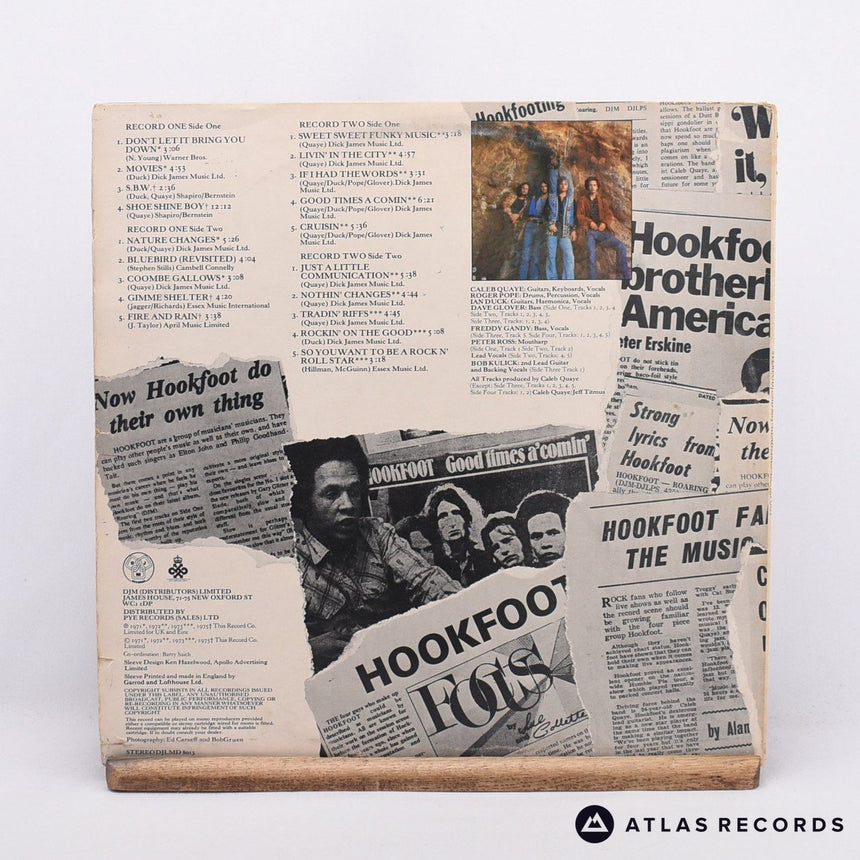 Hookfoot - Headlines - Gatefold 2 x LP Vinyl Record - VG+/VG+