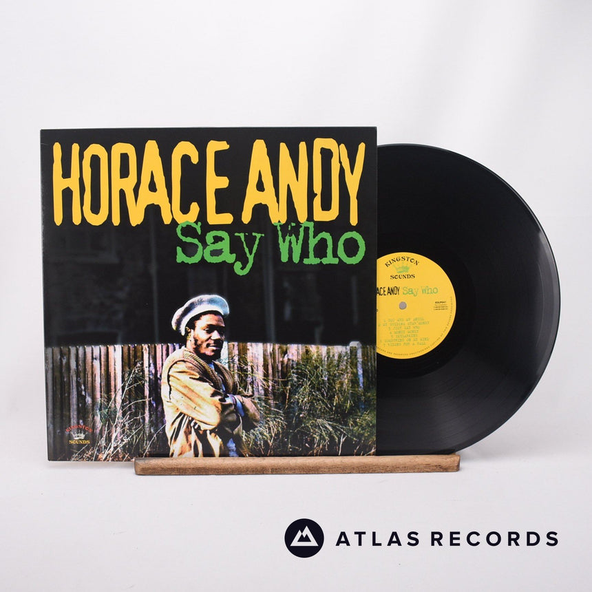 Horace Andy Say Who LP Vinyl Record - Front Cover & Record