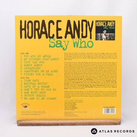 Horace Andy - Say Who - 180G LP Vinyl Record - NM/NM