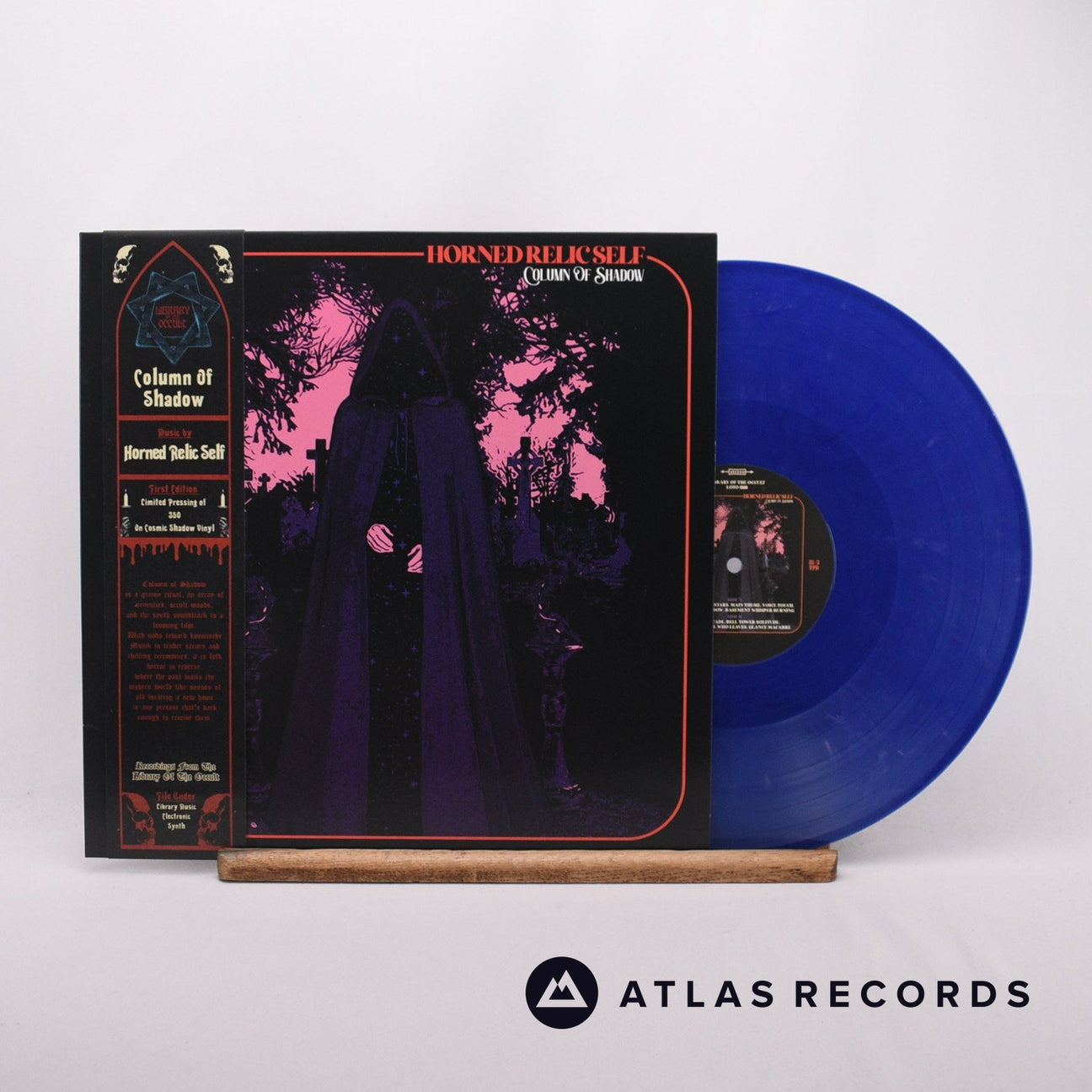 Horned Relic Self Column Of Shadow LP Vinyl Record - Front Cover & Record