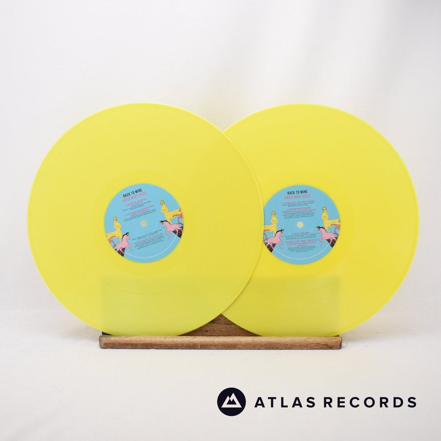 Horse Meat Disco - Back To Mine - Booklet Yellow A B 2 x LP Vinyl Record - EX/NM