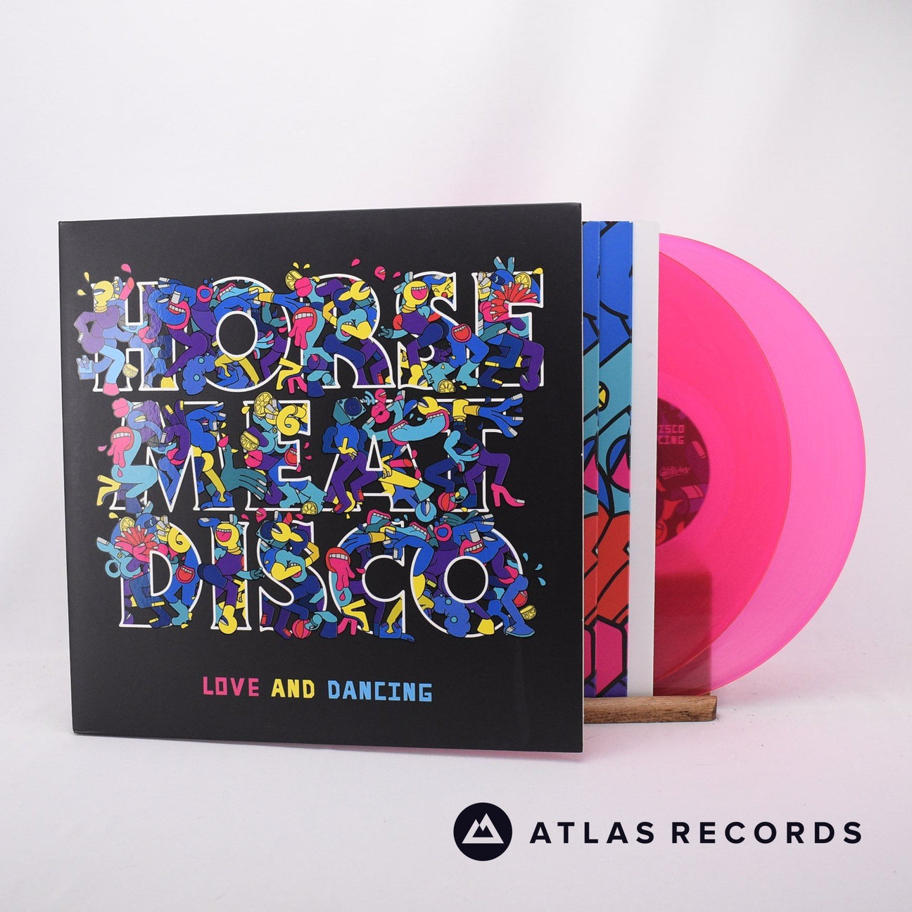 Horse Meat Disco Love And Dancing 2 x LP Vinyl Record - Front Cover & Record