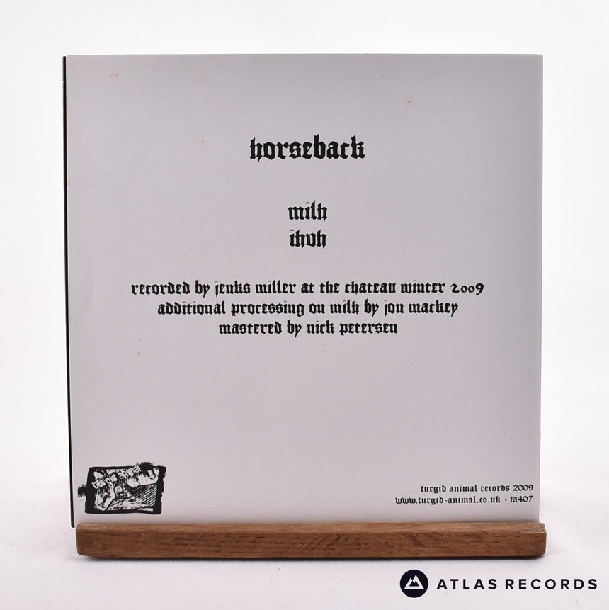 Horseback - Milh Ihvh - Limited Edition Sticker 7" Vinyl Record - NM/NM